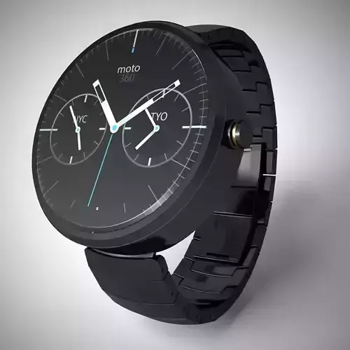 Moto 360 3D model