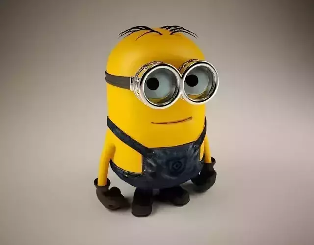 Rigged Minion 3D model