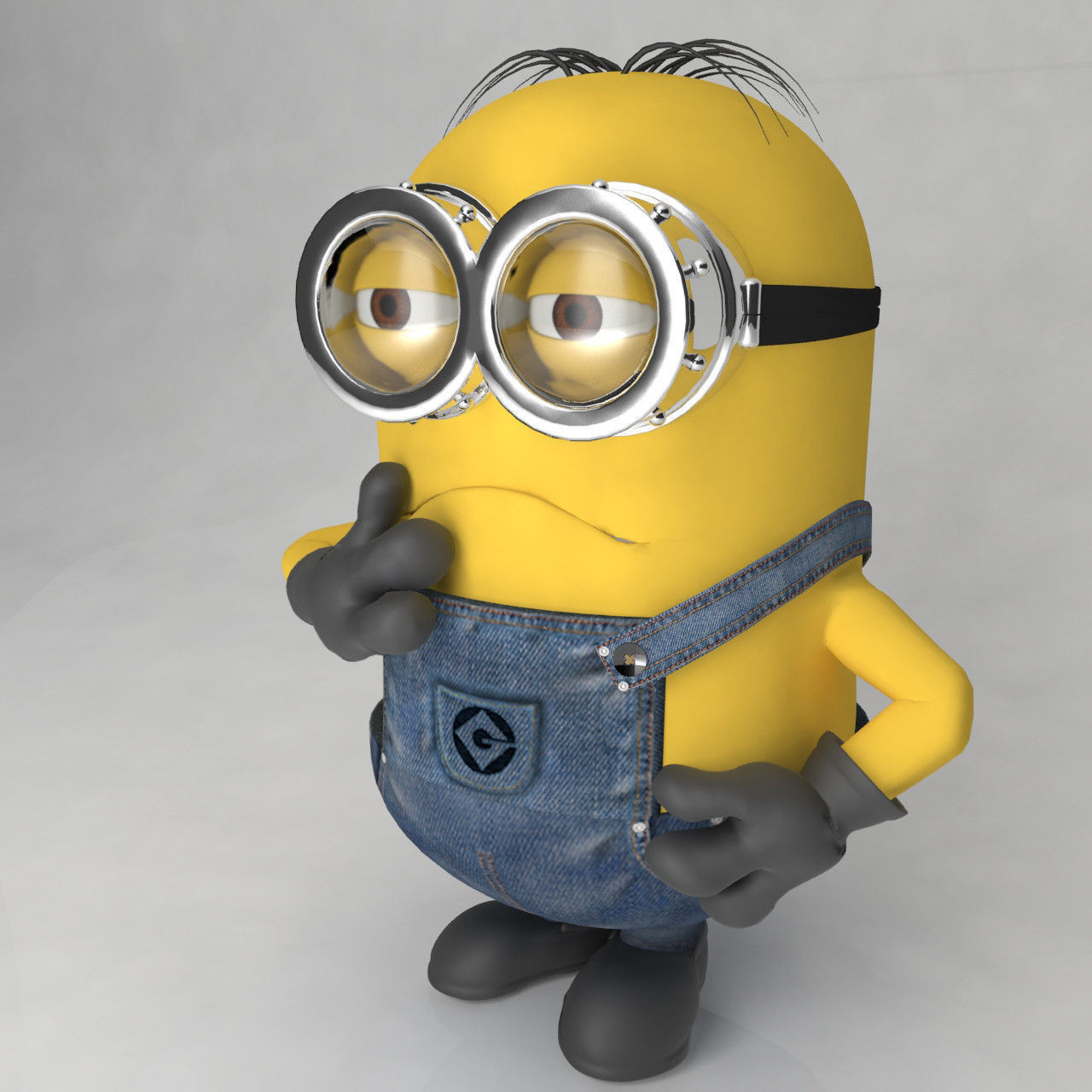 Minion V1 3D model_1