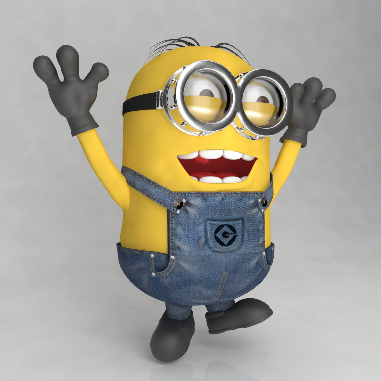 Minion V1 3D model_3