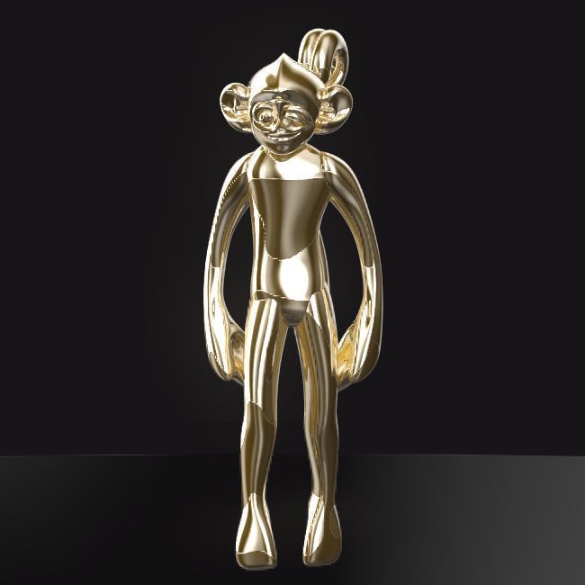 3D-Monkeys 055 3D print model_1