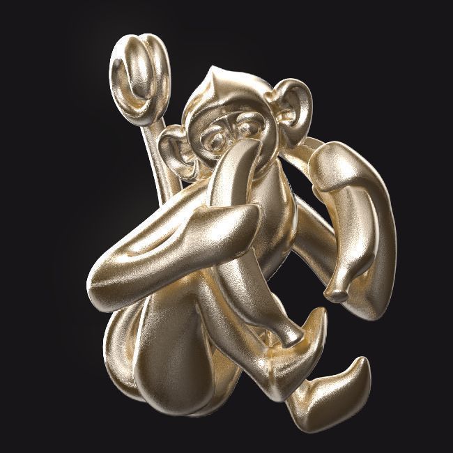 3D-Monkeys 063 3D print model_1