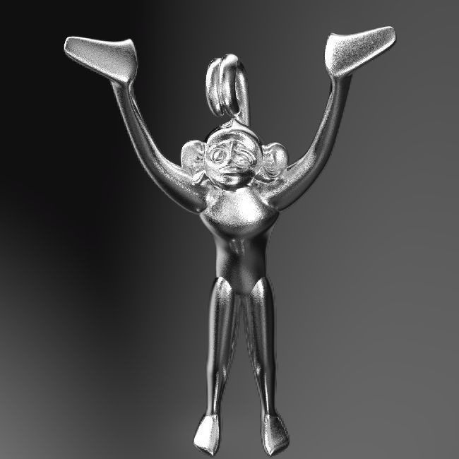 3D-Monkeys 065 3D print model_1