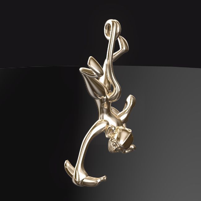 3D-Monkeys 068 3D print model_1