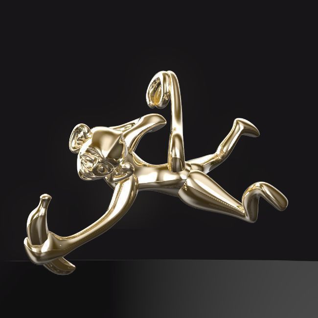 3D-Monkeys 069 3D print model_1