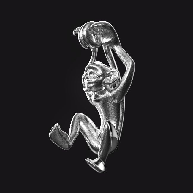 3D-Monkeys 088 3D print model_1