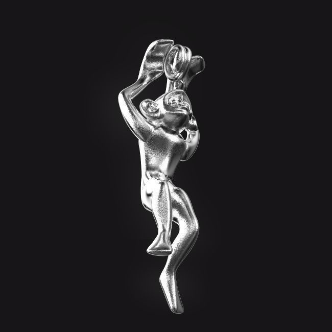 3D-Monkeys 090 3D print model_1