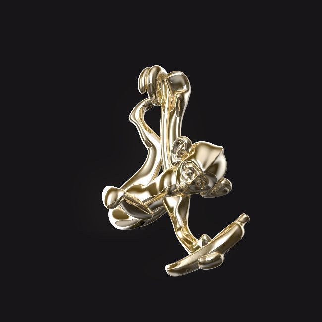 3D-Monkeys 100 3D print model_1