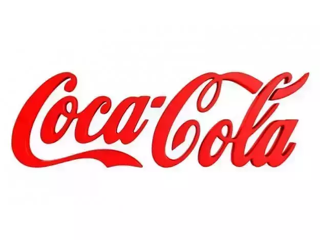 Coca Cola 3d Logo 3D model