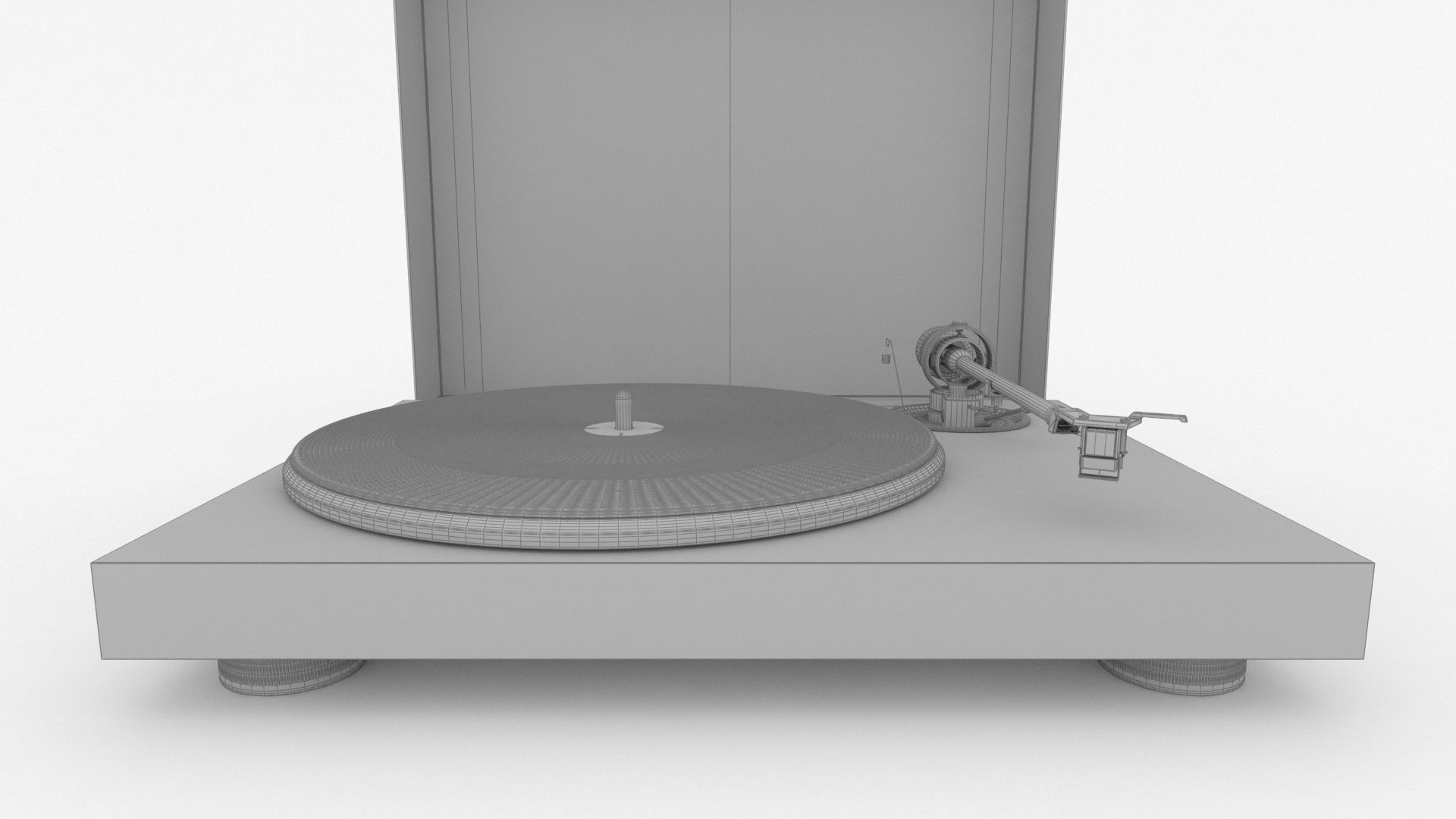 TESLA NC 500 Turntable 3D model_5