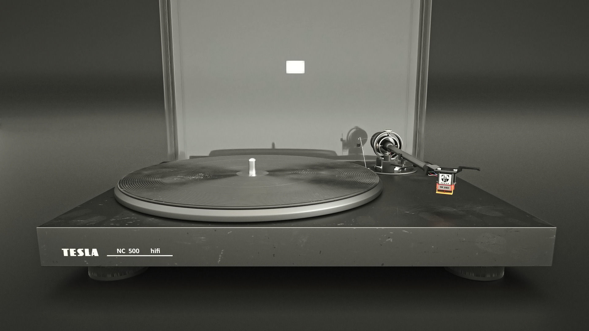 TESLA NC 500 Turntable 3D model_2