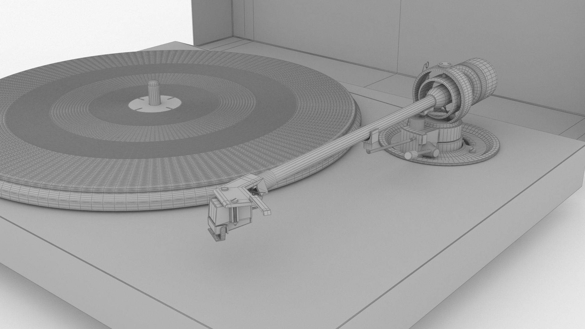 TESLA NC 500 Turntable 3D model_6