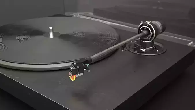 TESLA NC 500 Turntable 3D model