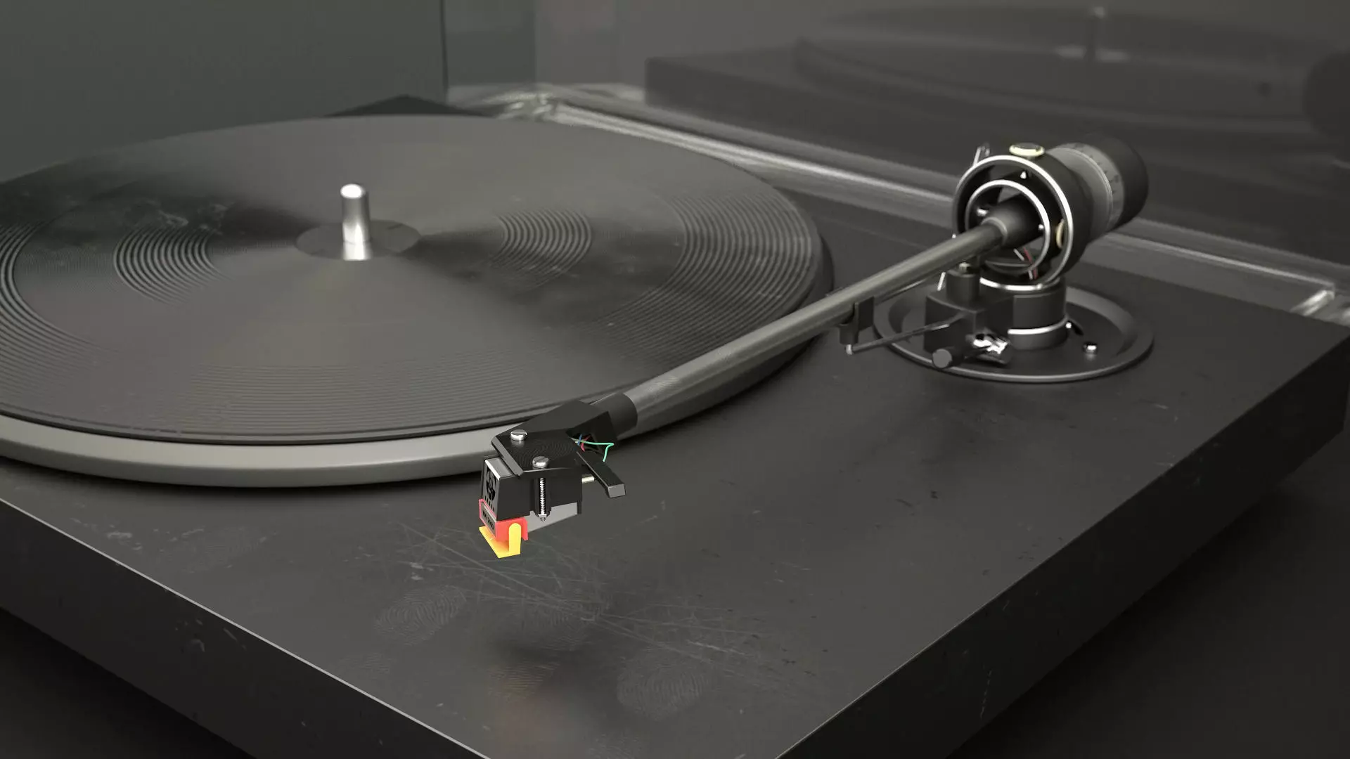 TESLA NC 500 Turntable 3D model_0