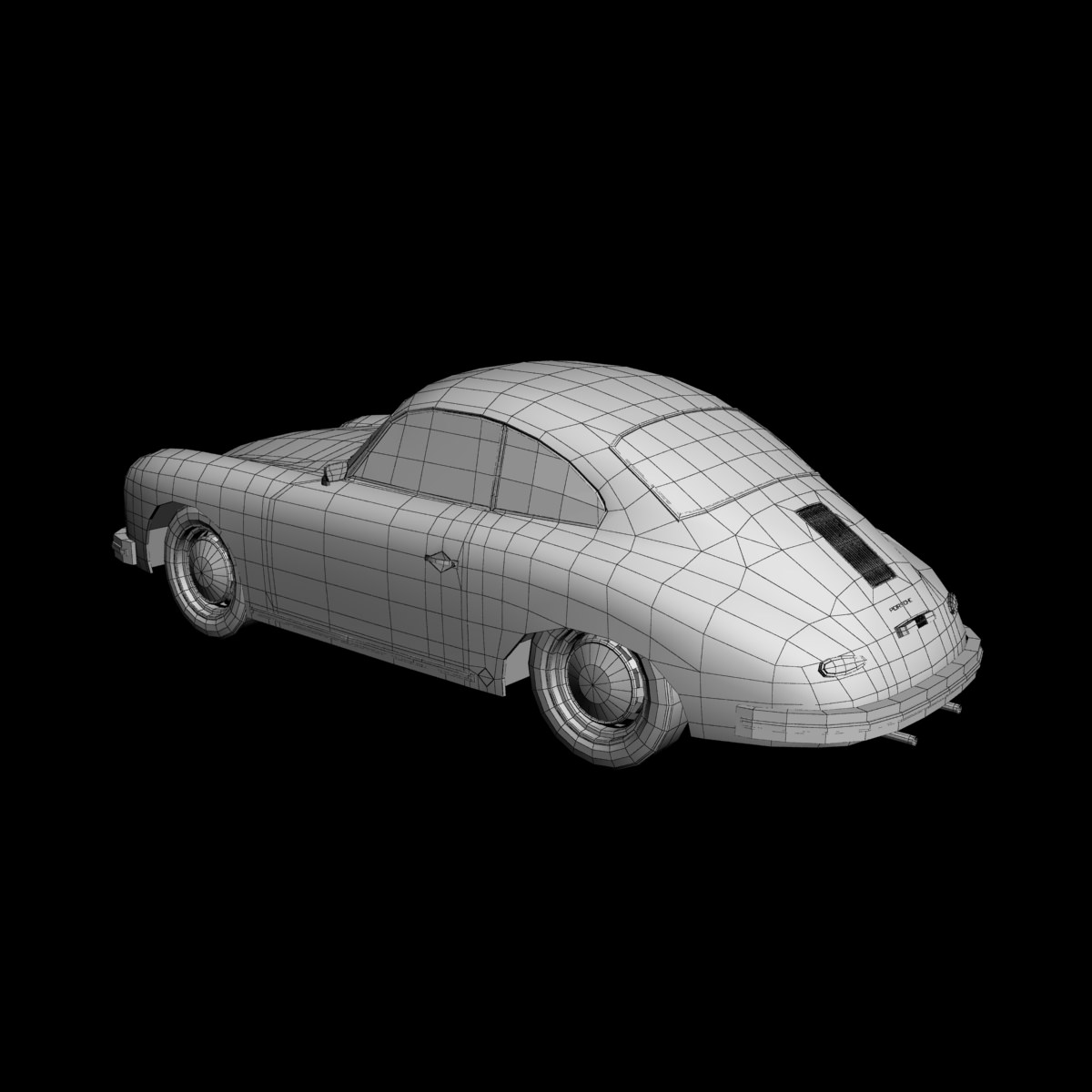 Porsche 356 3D model_12