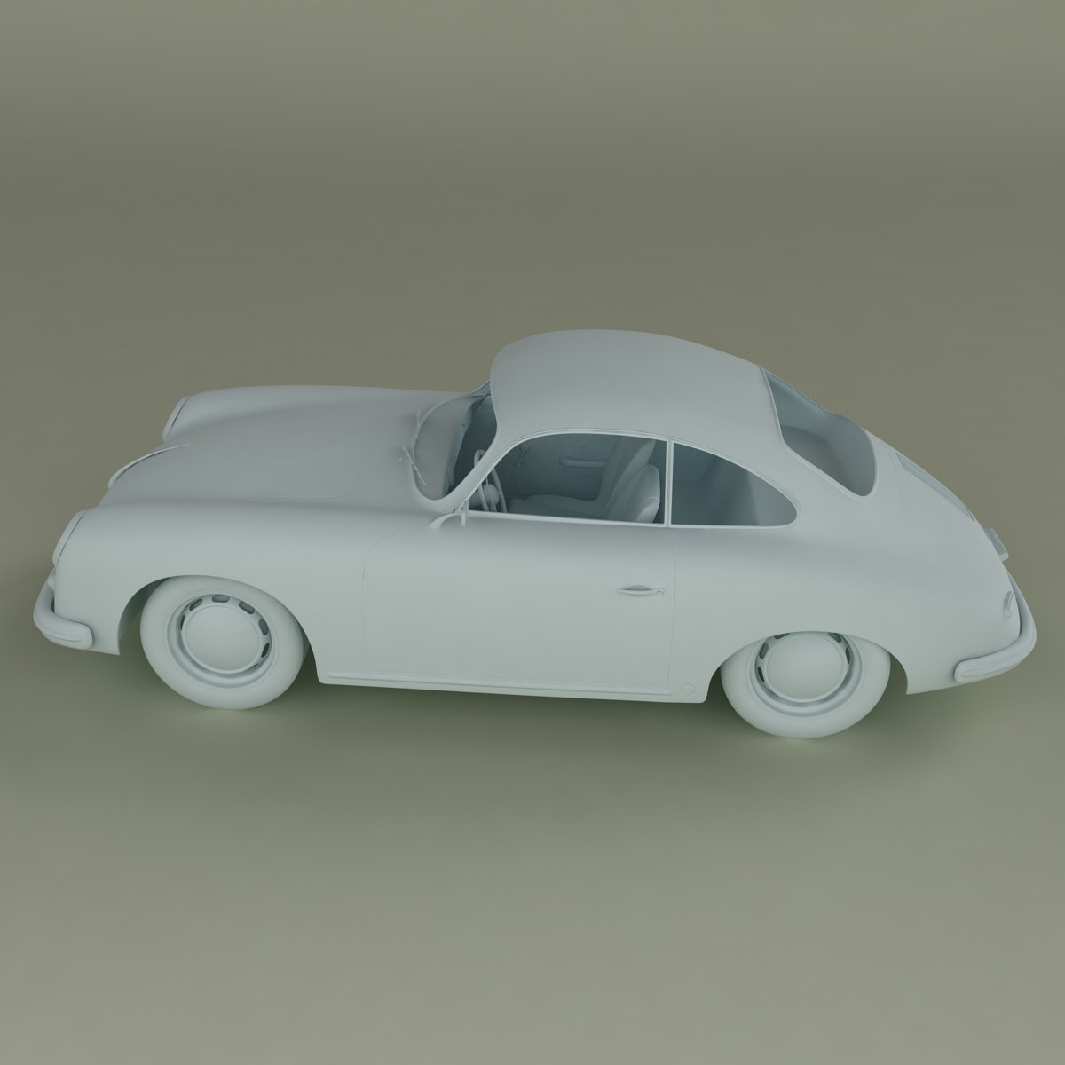 Porsche 356 3D model_9