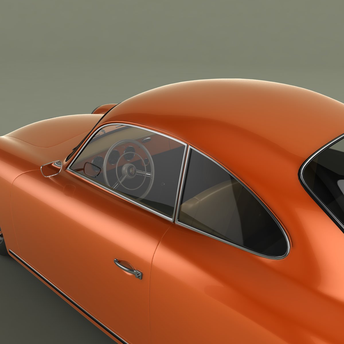 Porsche 356 3D model_6