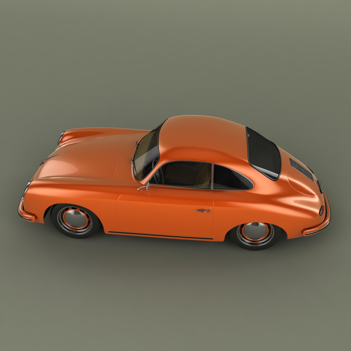 Porsche 356 3D model_3
