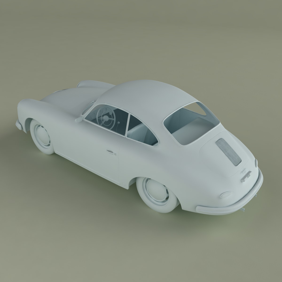 Porsche 356 3D model_10