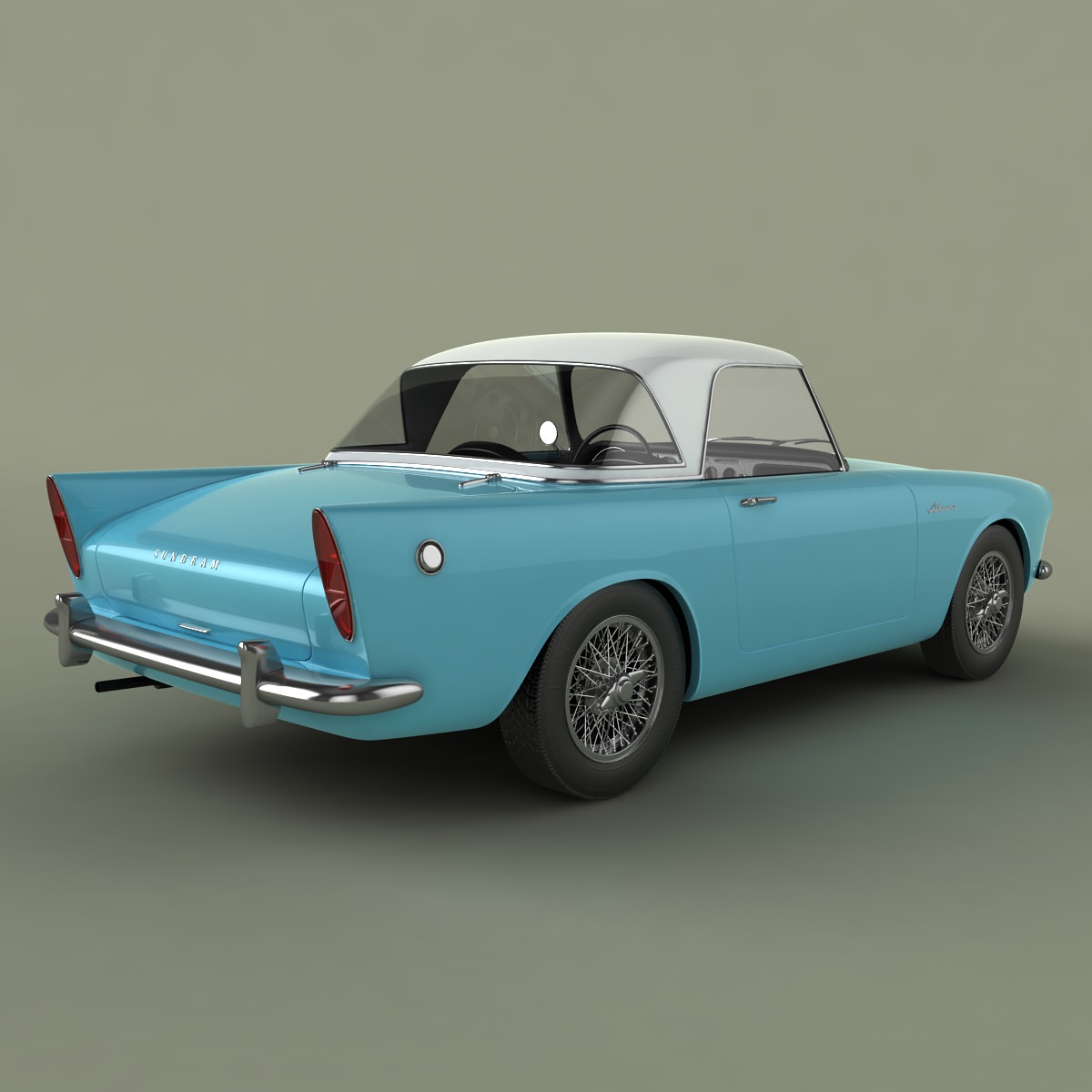 Sunbeam Alpine Series 1 3D model_5