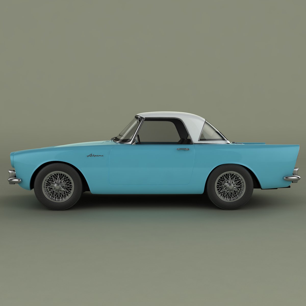 Sunbeam Alpine Series 1 3D model_3