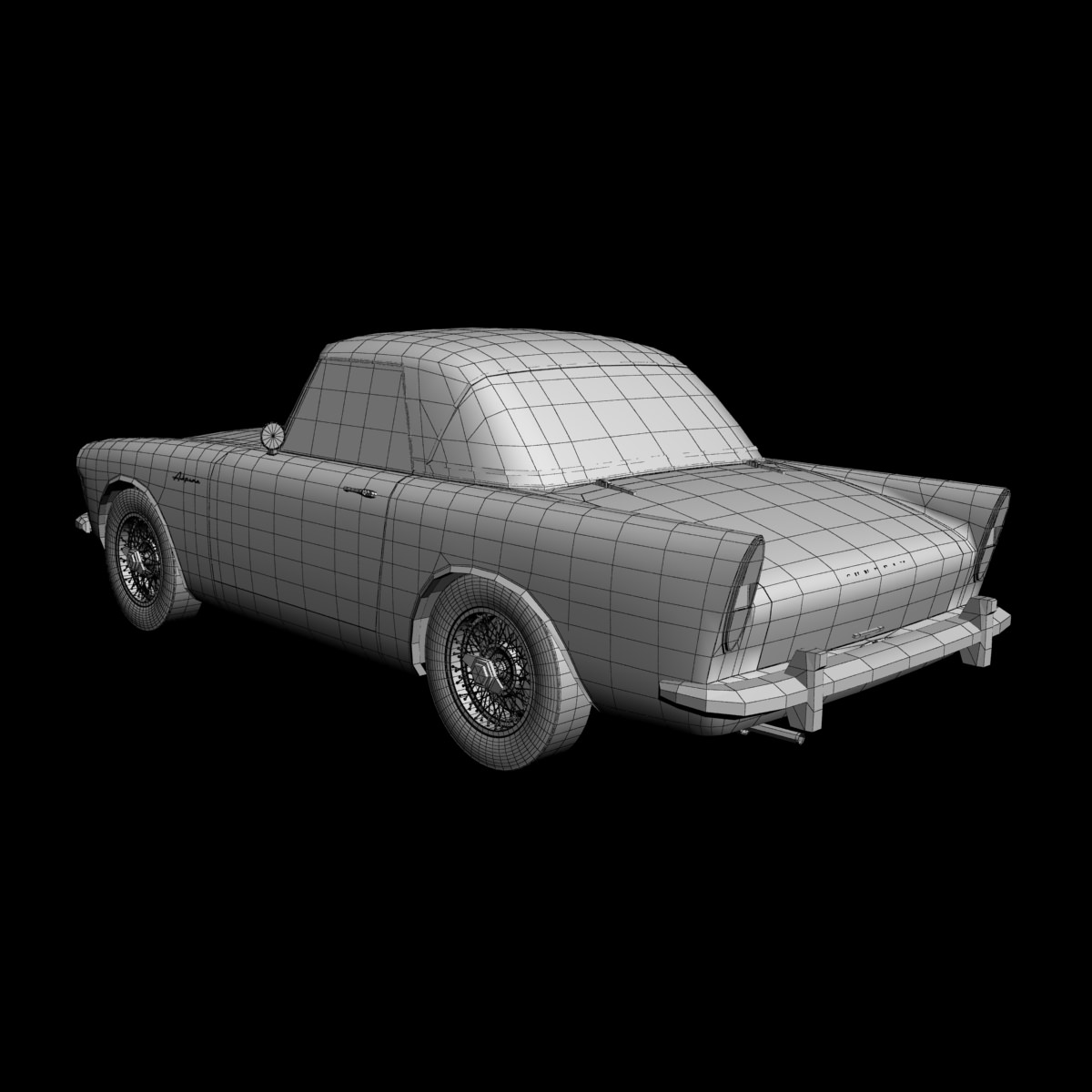 Sunbeam Alpine Series 1 3D model_11