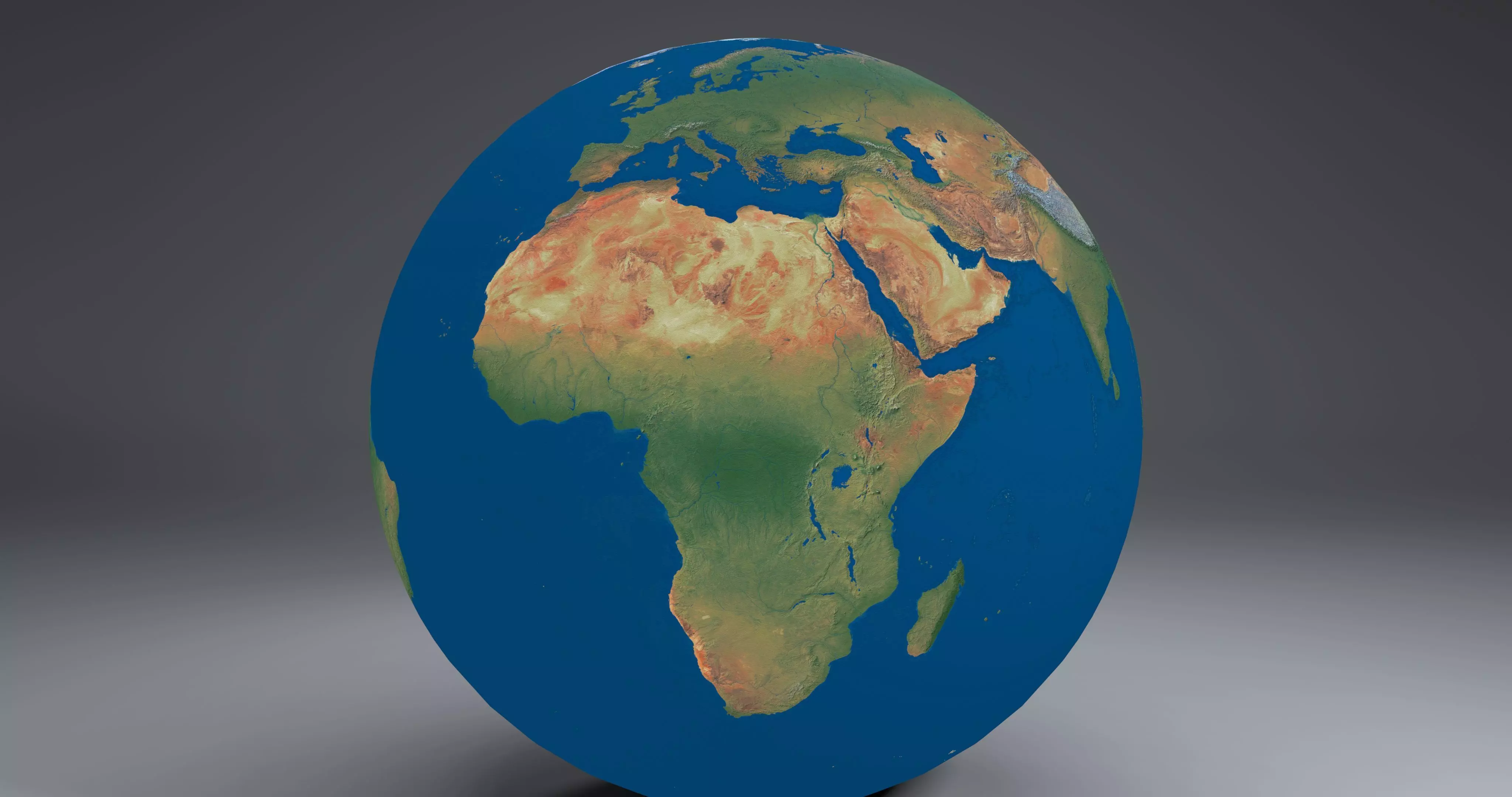 EarthGlobe16k earth 3D model_0