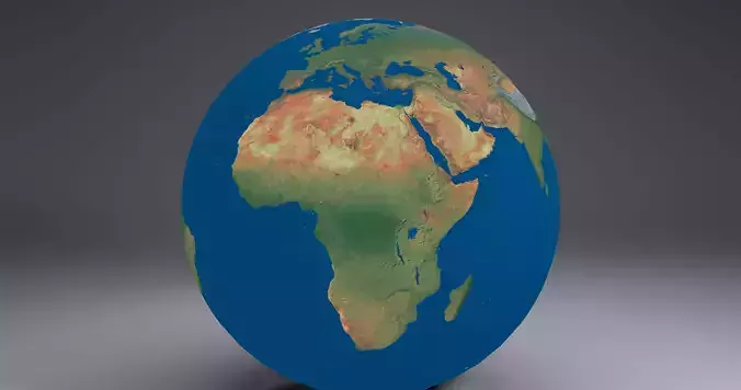 EarthGlobe16k earth 3D model EarthGlobe16k earth 3D model