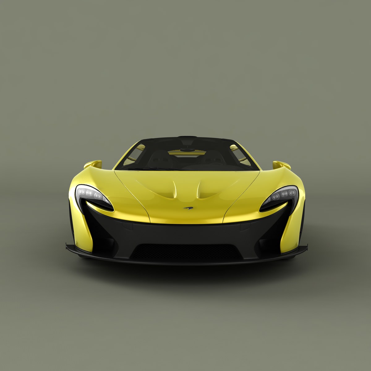 McLaren P1 3D Model .max .obj .3ds