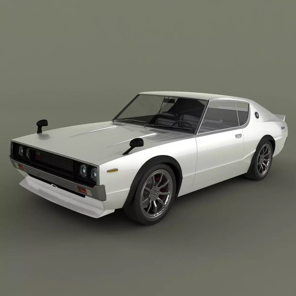 Nissan Skyline GT-R C110 3D model_0
