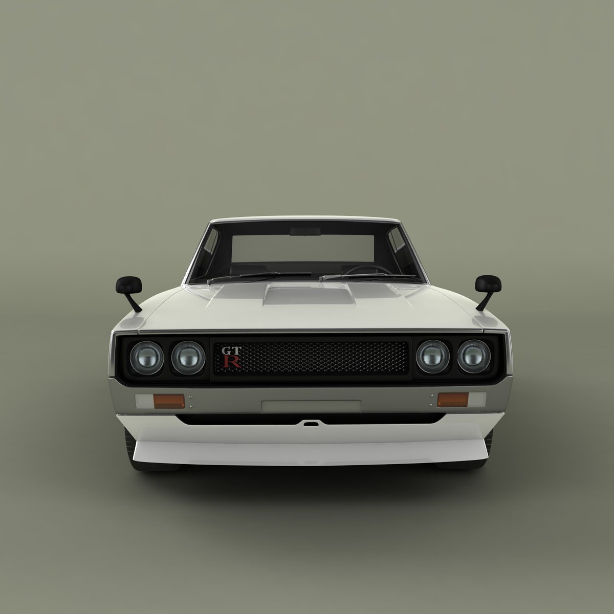 Nissan Skyline GT-R C110 3D model_2