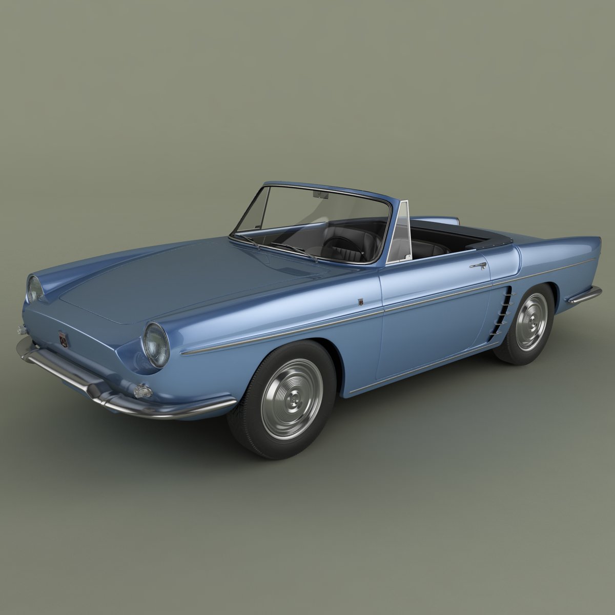 Renault Caravelle 1961 3D model