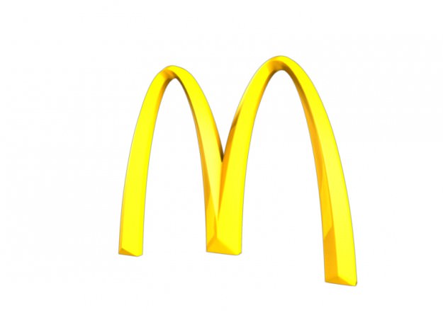 McDonalds 3d Logo 3D model_2