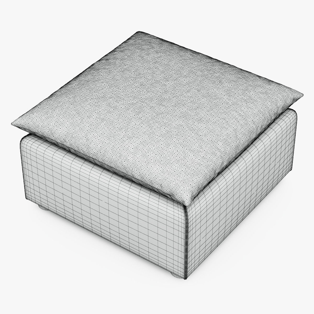 Pouf Area Line BO 12 3D model_3