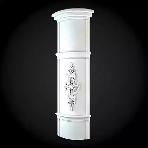 Wall decorative column