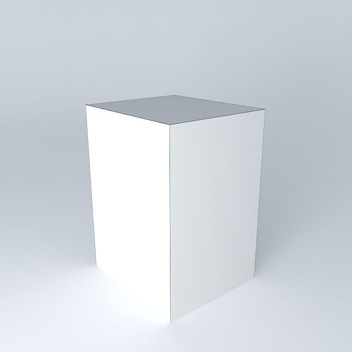 Traditional style door lever handle 3D model_2