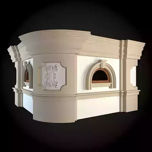 Wall pizza oven