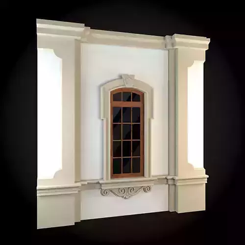 Wall window on