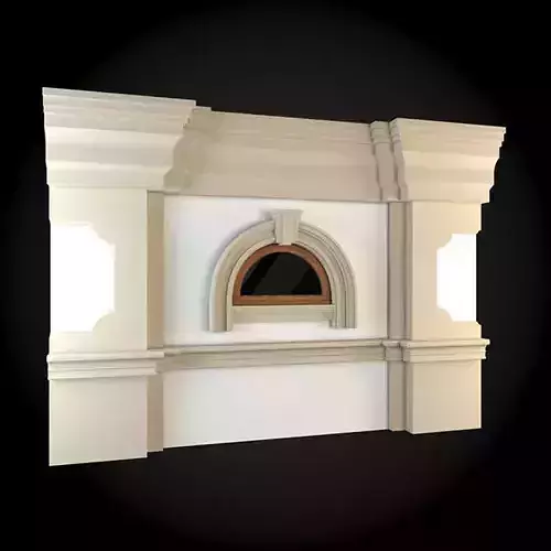 Wall pizza oven