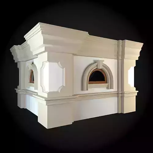 Wall pizza oven