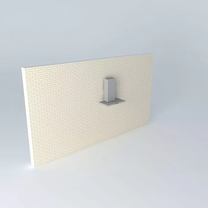 COOKER HOOD EXTRACTOR FAN 3D model_0