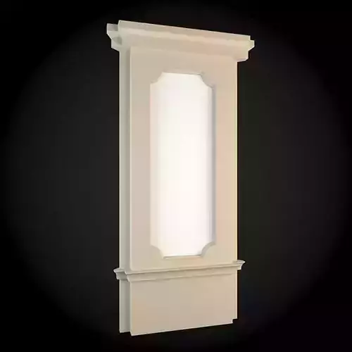 Wall panel with light in it