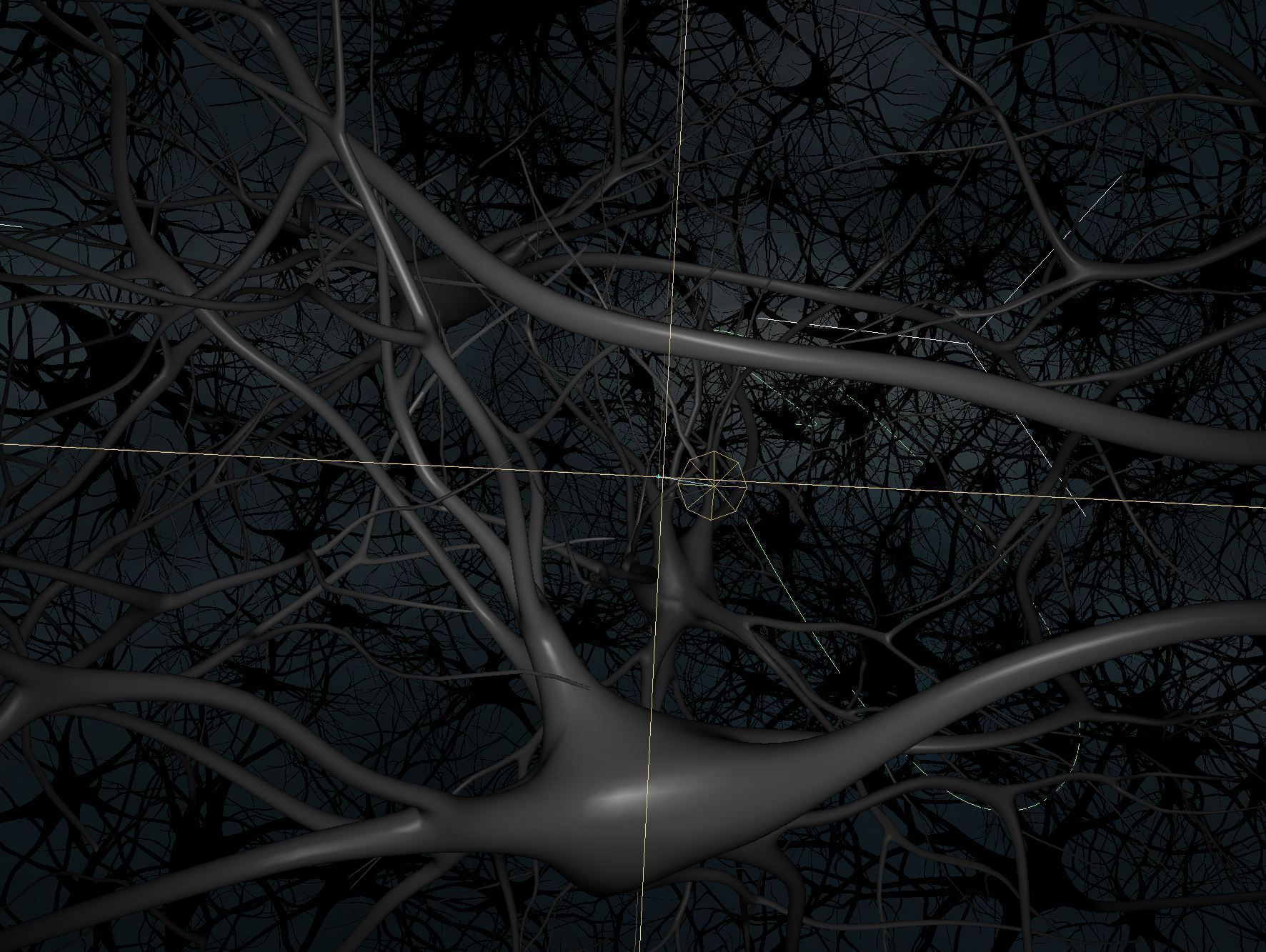 Neurons ride import pack 3D model_9
