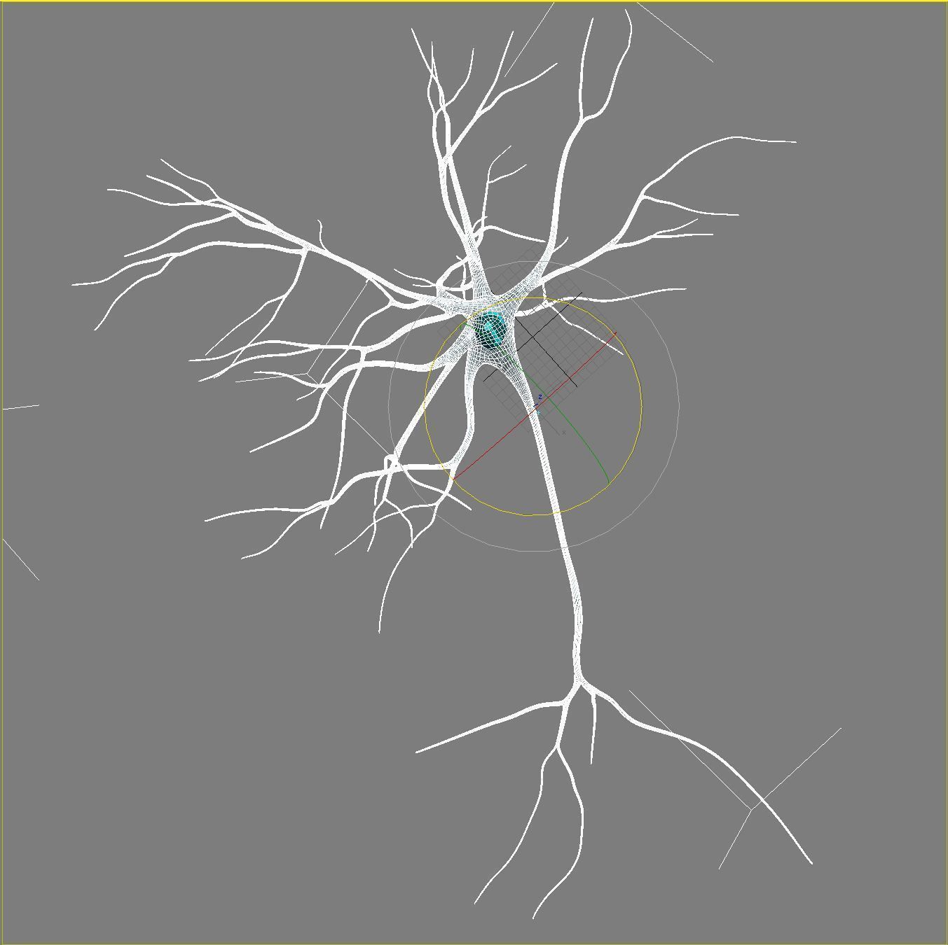 Neurons ride import pack 3D model_8