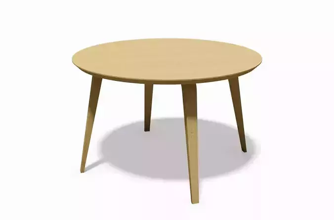Round table 3D model