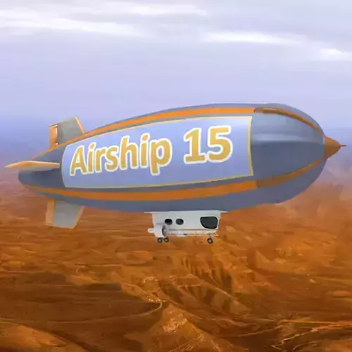 Airship 3D model