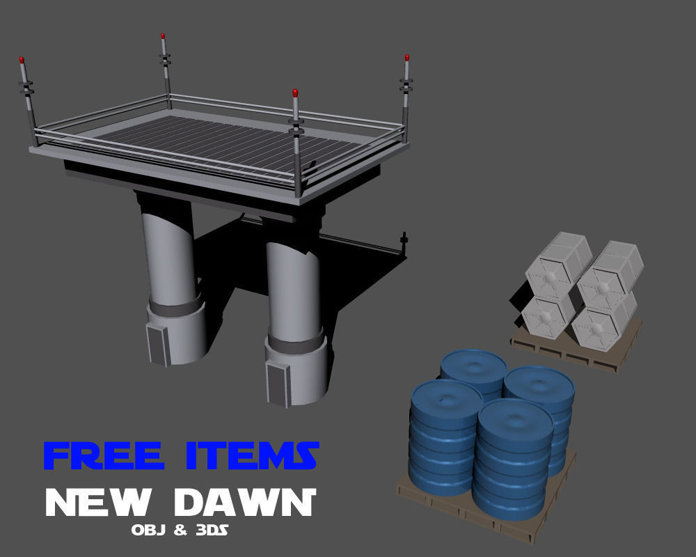 New Dawn- 3D model_3