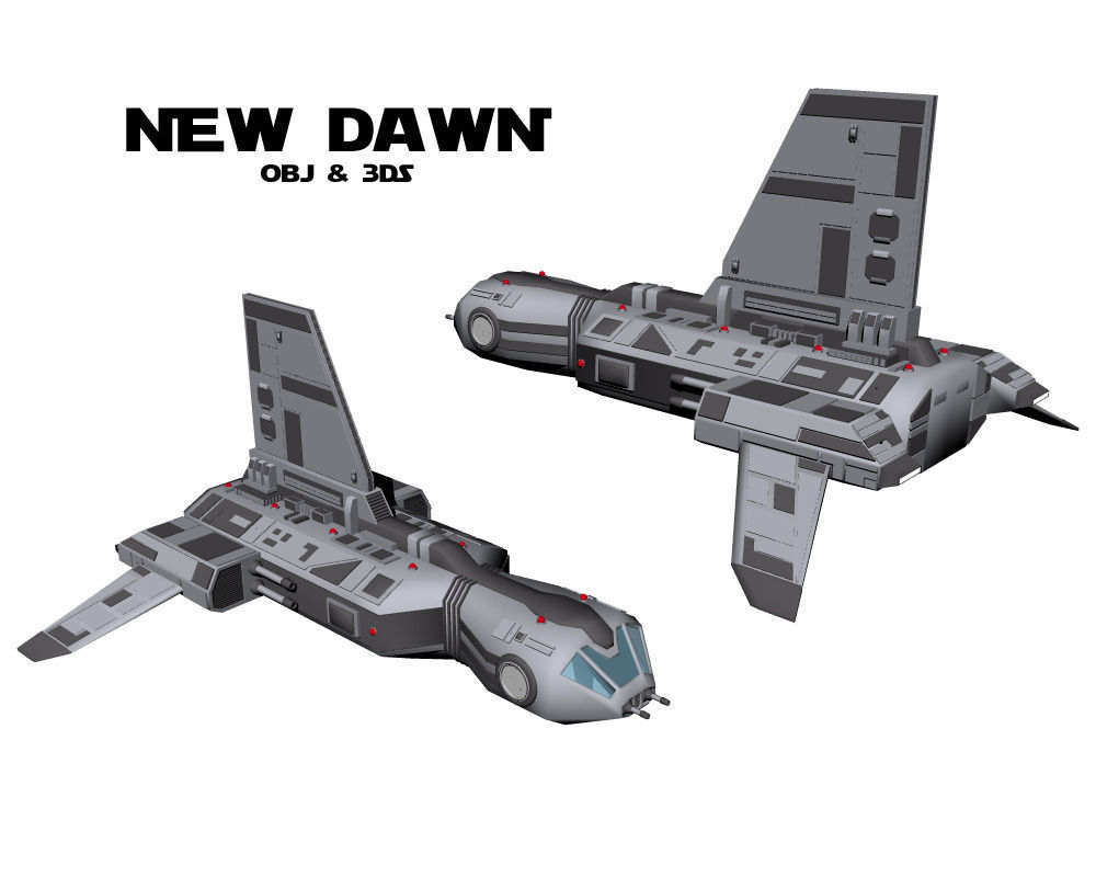 New Dawn- 3D model_6
