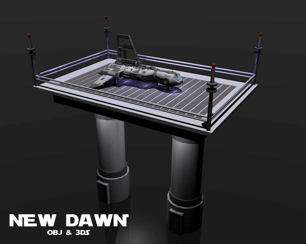 New Dawn- 3D model_8