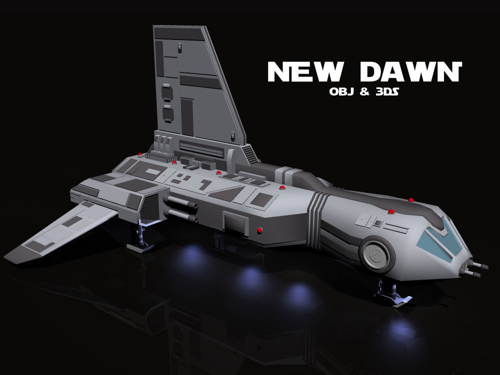 New Dawn- 3D model_1